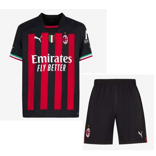 Camiseta AC Milan 1ª Niño 2022/23